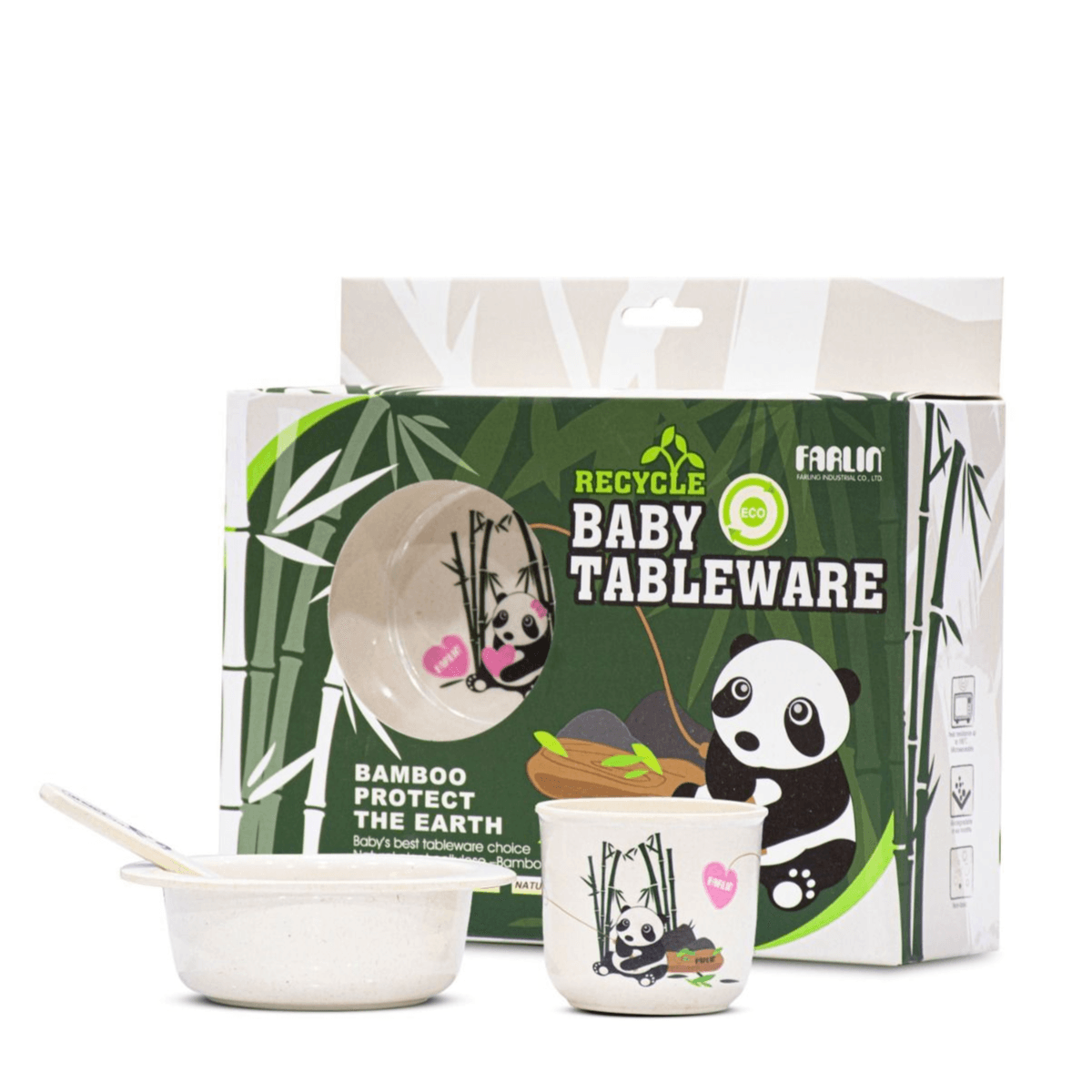 Farlin Bamboo Tableware (Buy 1 Get 1 Free)