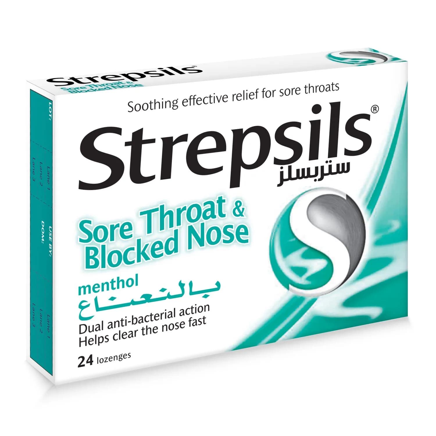 Strepsils menthol 24 lozenges