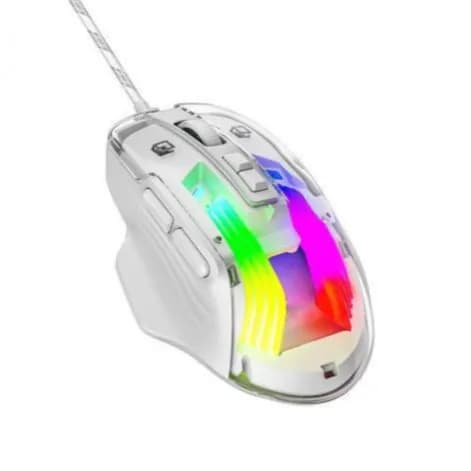 Xtrike Me GM-319 RGB Gaming Mouse 6400 DPI White