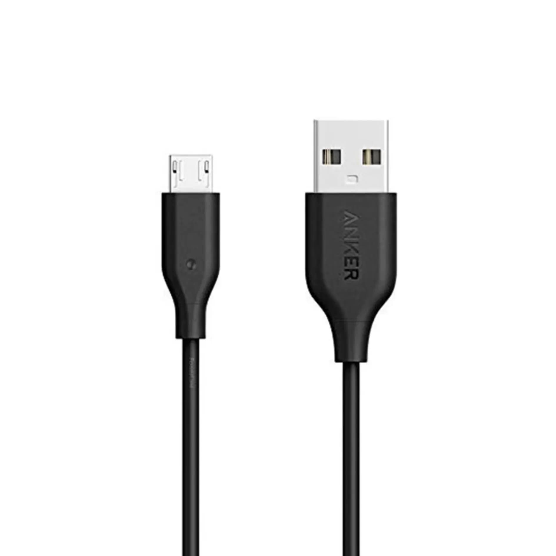 Anker Original Powerline Usb-A To Micro Usb Cable 3Ft / 0.9M - Black (A8132H12)