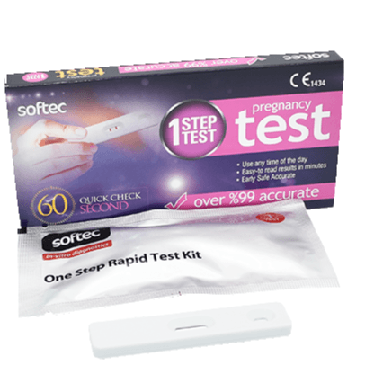 Softec Cassette Pregnancy Test 1Pc