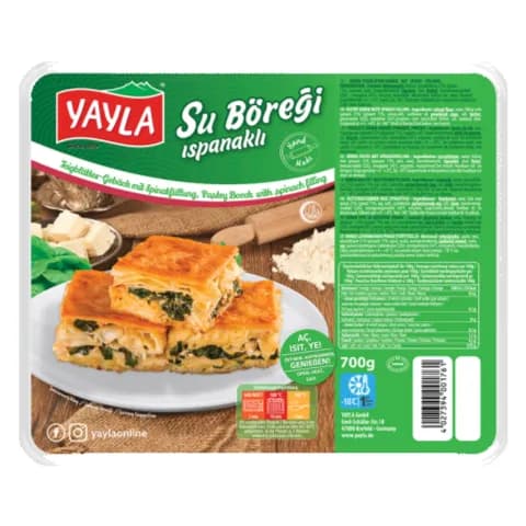 Yayla Borek With Spinach Filling 700G