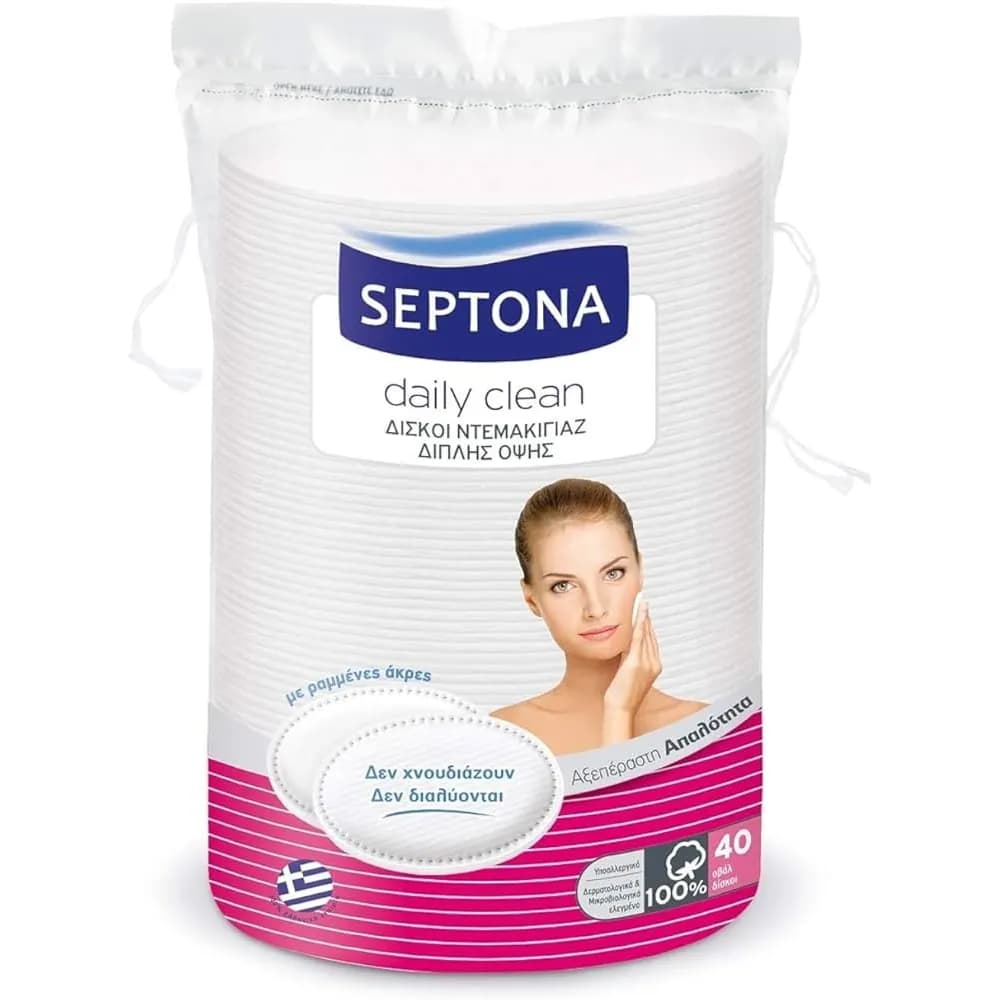 Septona Daily Clean Oval Pads Duo 40 Pcs