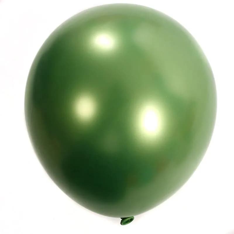 Light Green 1 Pc Chrome Helium Balloon