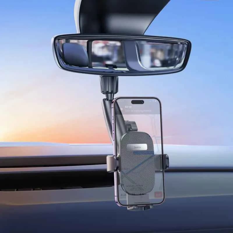 HOCO 17 Rearview mirror car holder (High strength,Durable)