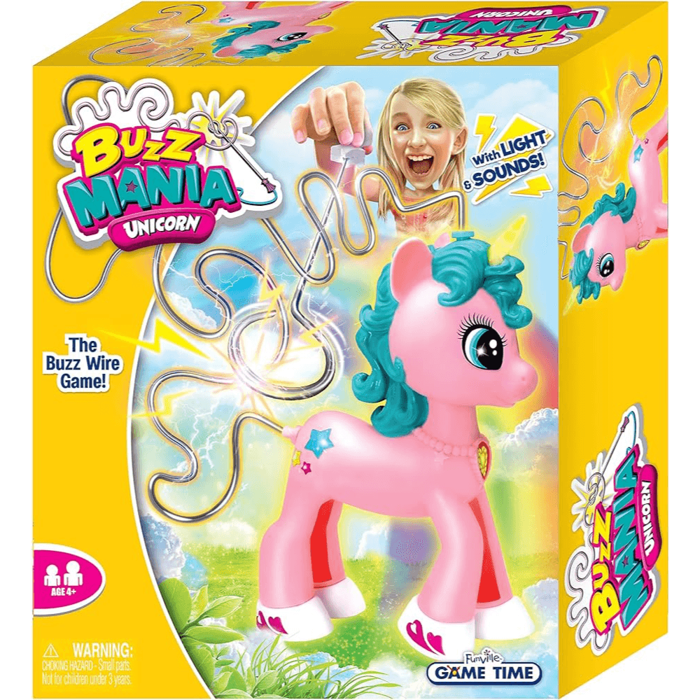 Funville Buzz Mania Unicorn Pink Electric Wire Maze