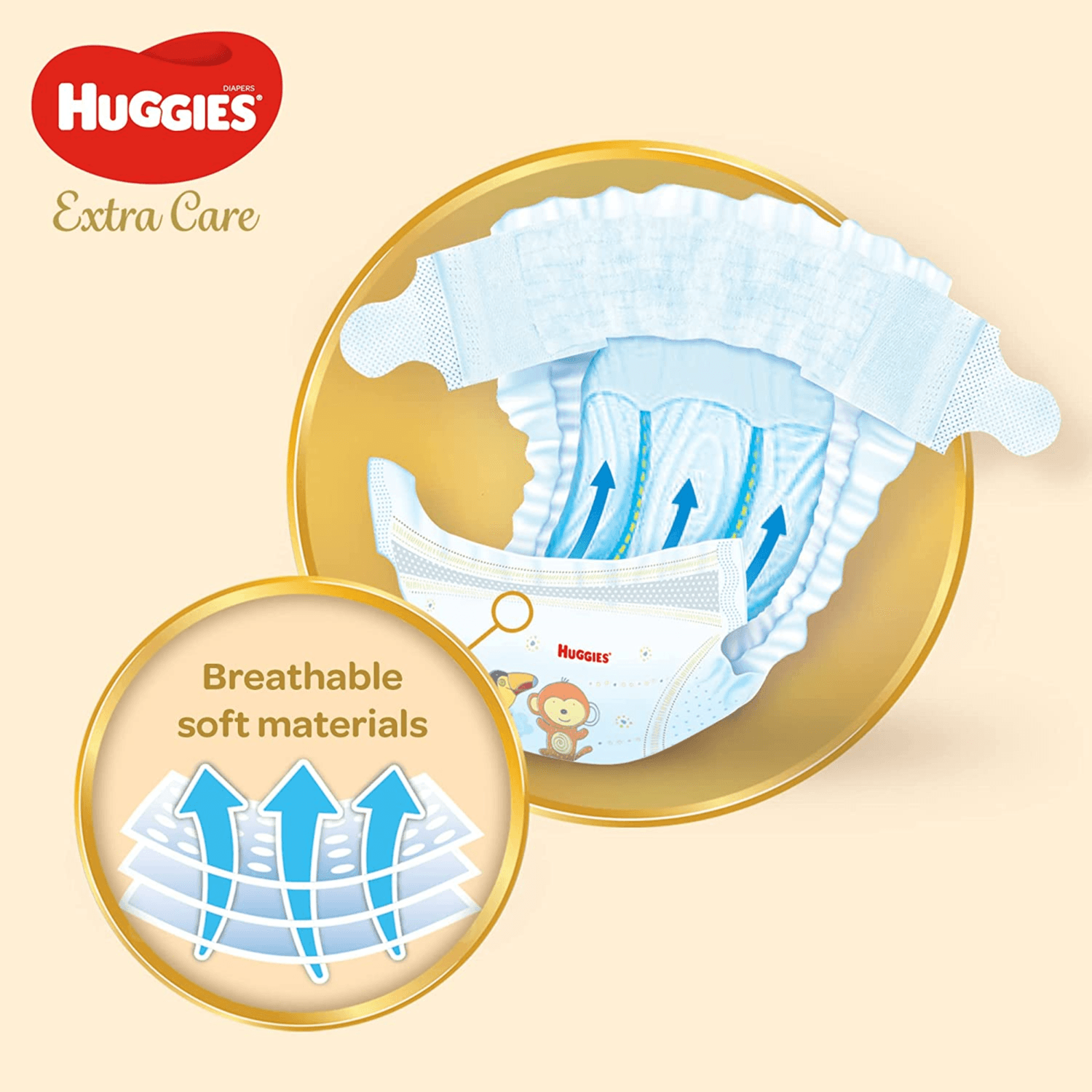 Huggies Diaper Extra Care Jumbo 3