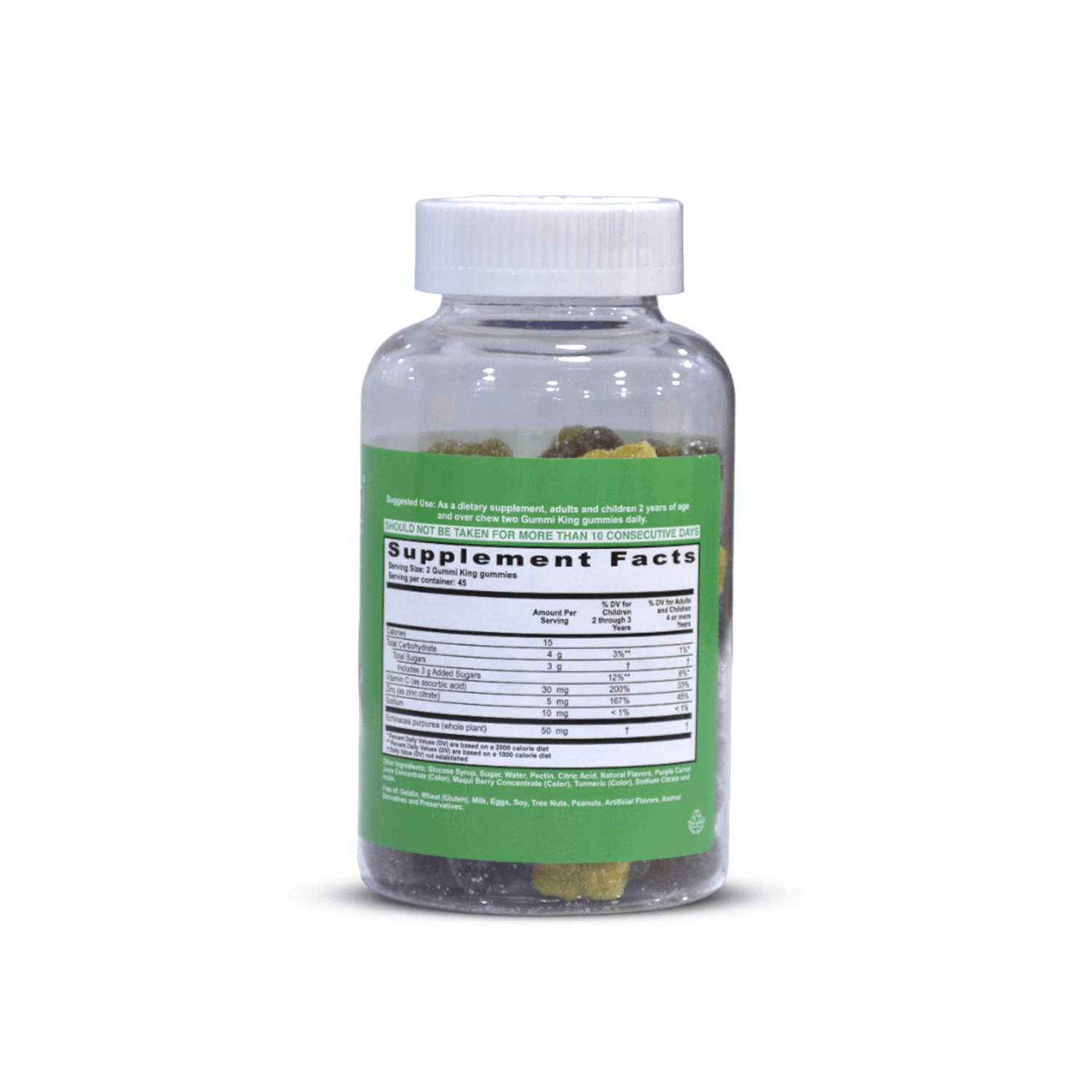 Gummi King Echinacea Vitamin And Zinc
