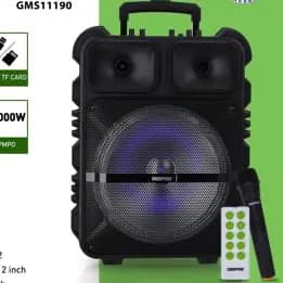 Geepas Trolly Wireless Speaker With Mic