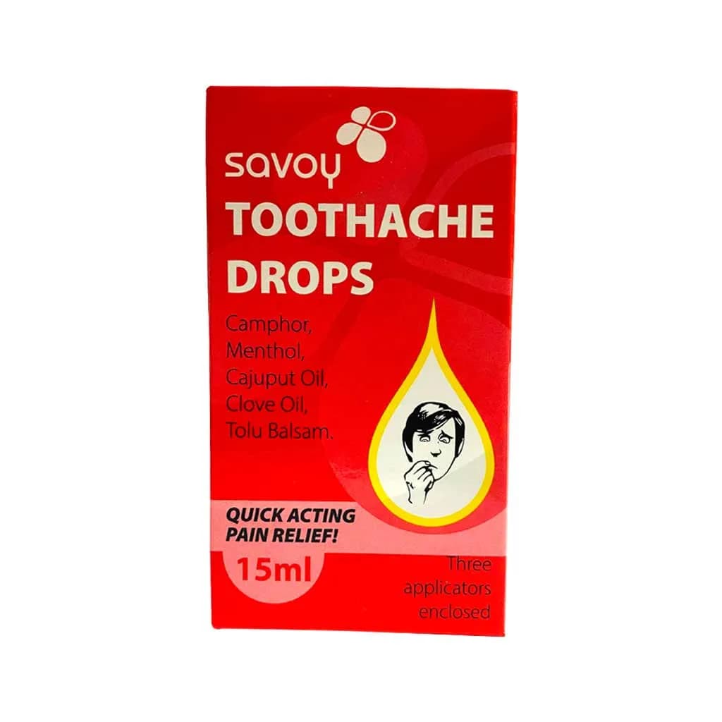 Savoy toothache drops