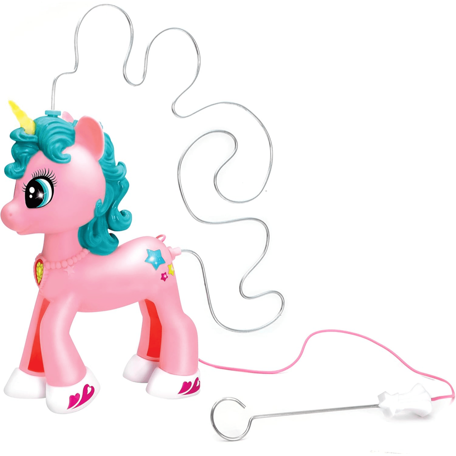Funville Buzz Mania Unicorn Pink Electric Wire Maze
