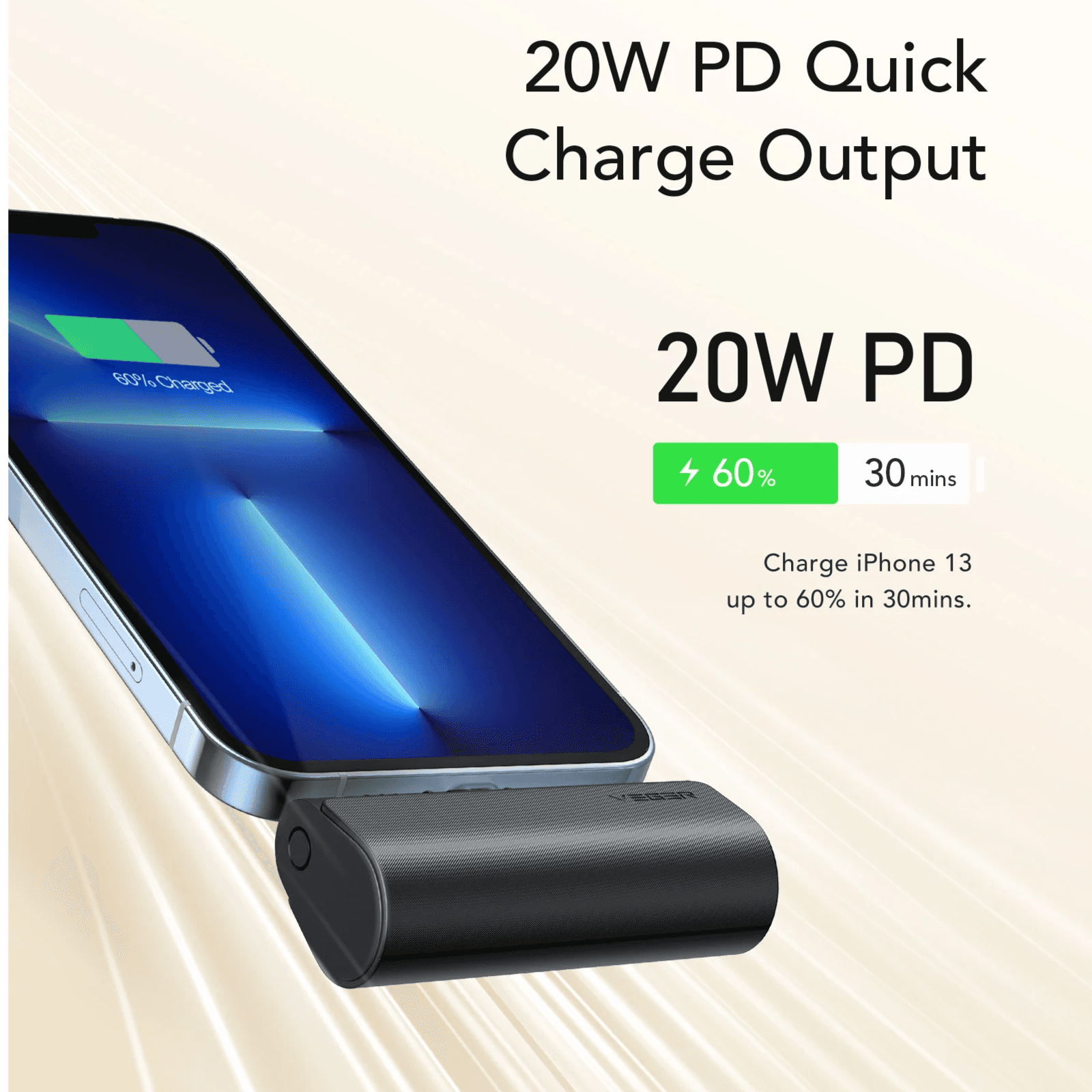 VEGER 5000mAh 20w pd POWER BANK