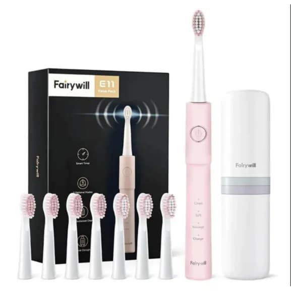 Fairywill E11 Electronic Toothbrush -black