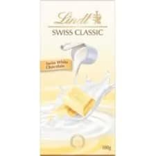 Lindt Swiss Classic White Chocolate 100g