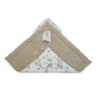 Elmalella Ola Newborn Cocoon Hat Mocha