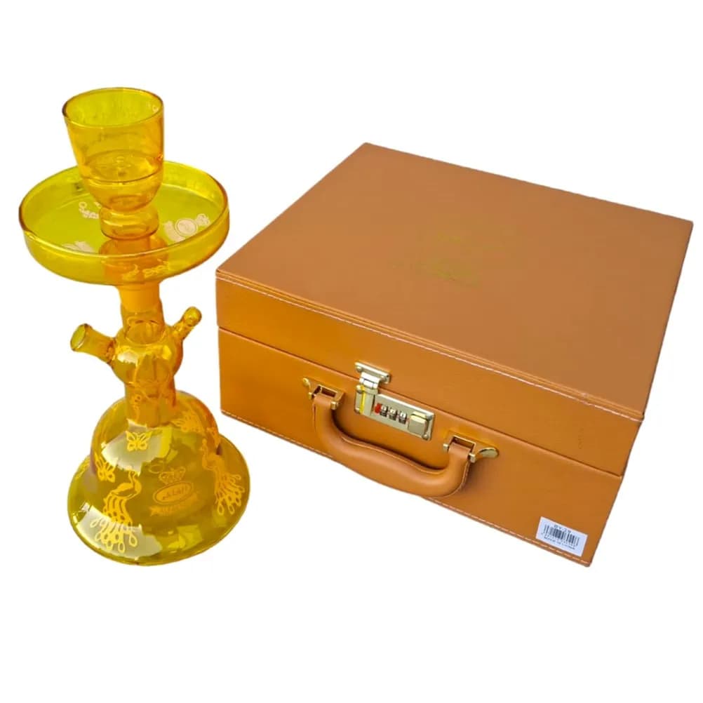 Al-fakher Shisha Set By-29 Yellow Brown