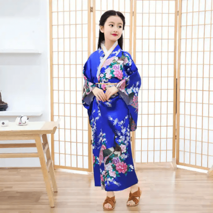Japanese Kimono Blue