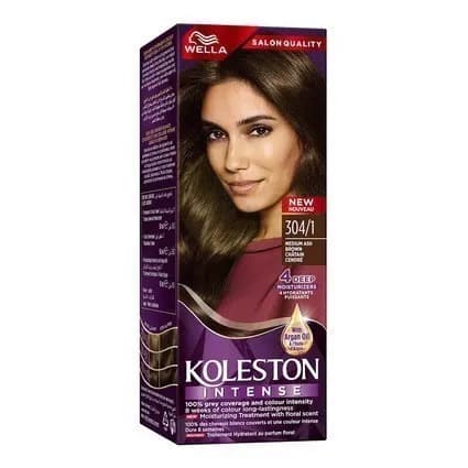 Kolestone Hair Colour  Medium Ash Brown 50ml 304/1