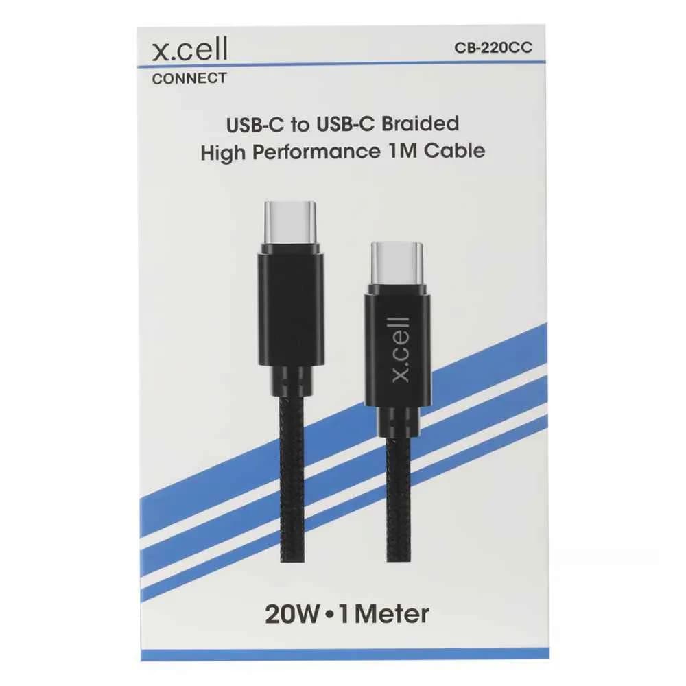 USB-C to USB-C 20W High performance 1M Cable