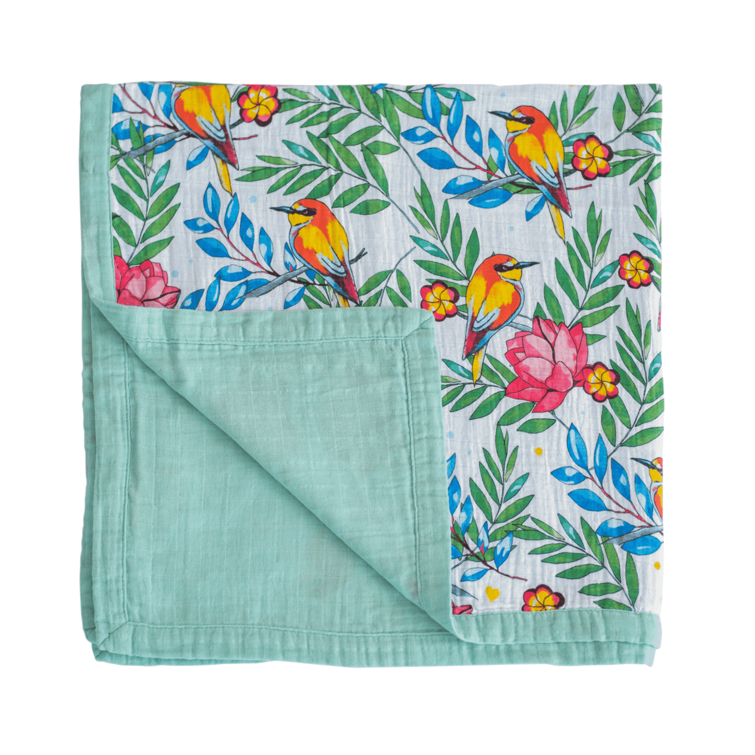 Tommy Lise Baby Blanket Blooming Day 106X106 Cm (Buy 1 Get 1 Free)