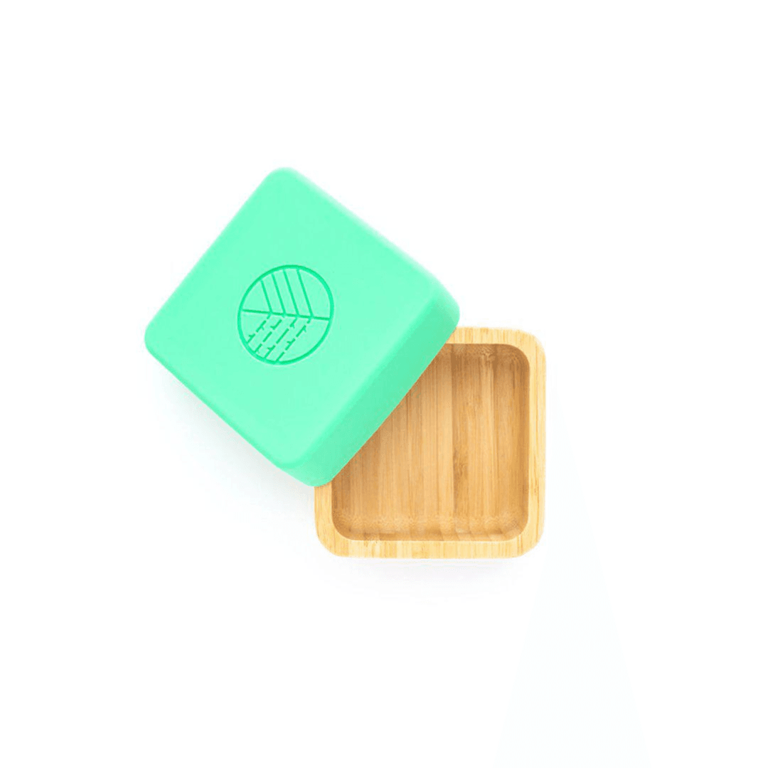 Eco Rascals Snack Pots Green And Grey 2pcs Pack