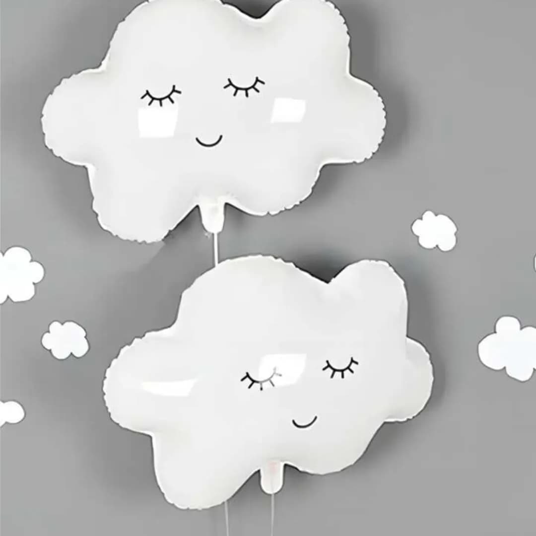 2pcs Cloud Balloon Helium Filled