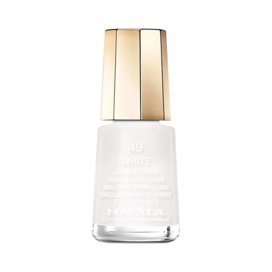 Mavala White Nail Color Polish no.49 5ml