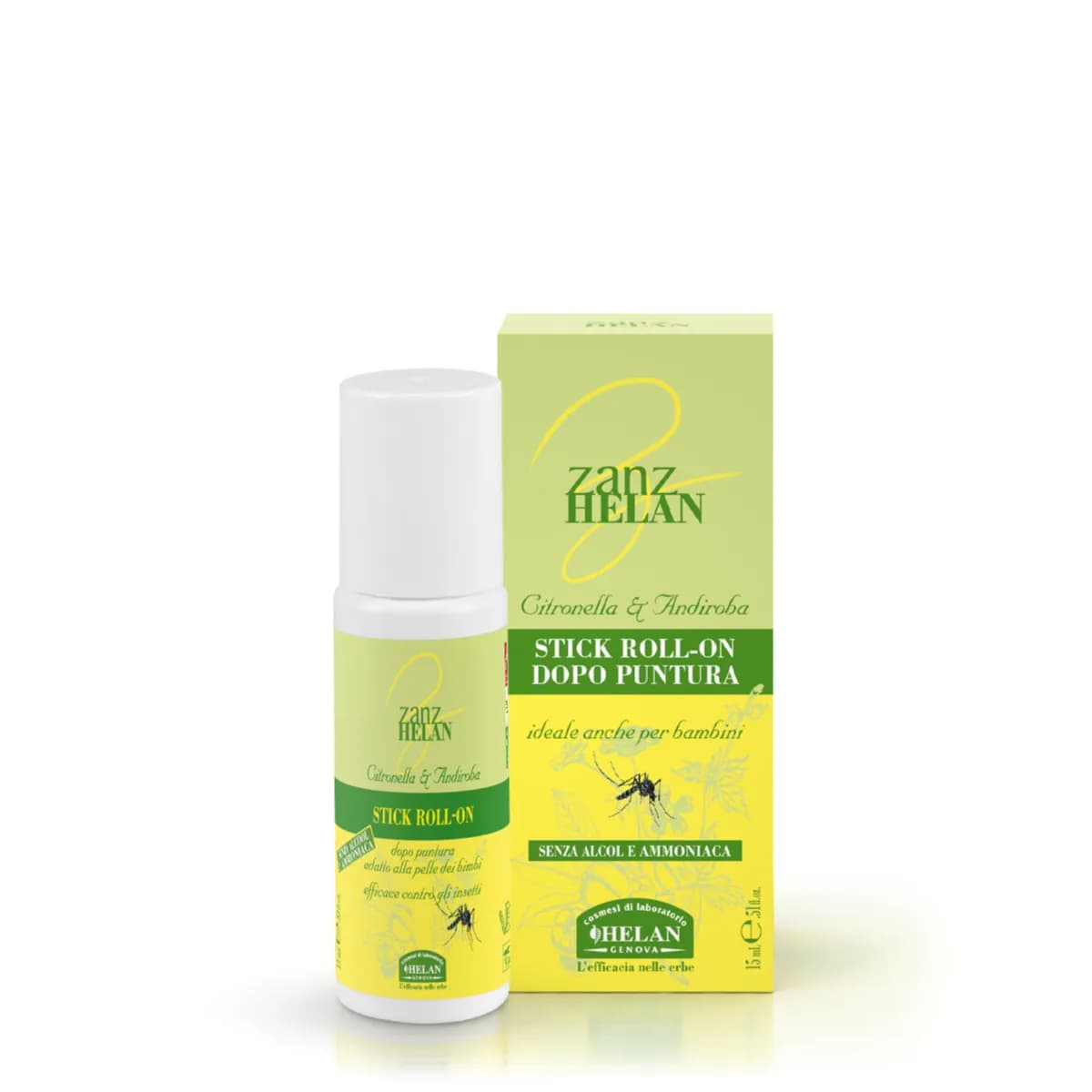 Zanzhelan Against Mosquitoes Stick Roll-on After Sting - 15ml