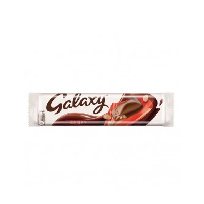 Galaxy Chocolate Bar Crispy 36G