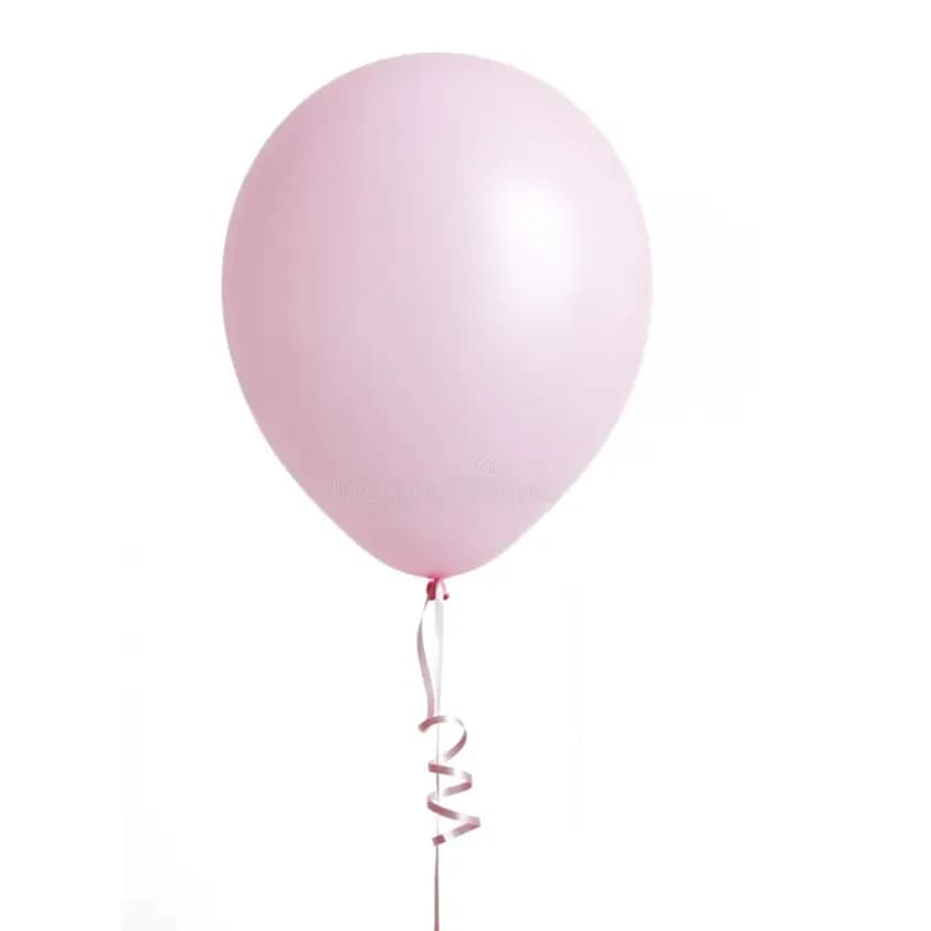 Pastel Pink Latex Balloon