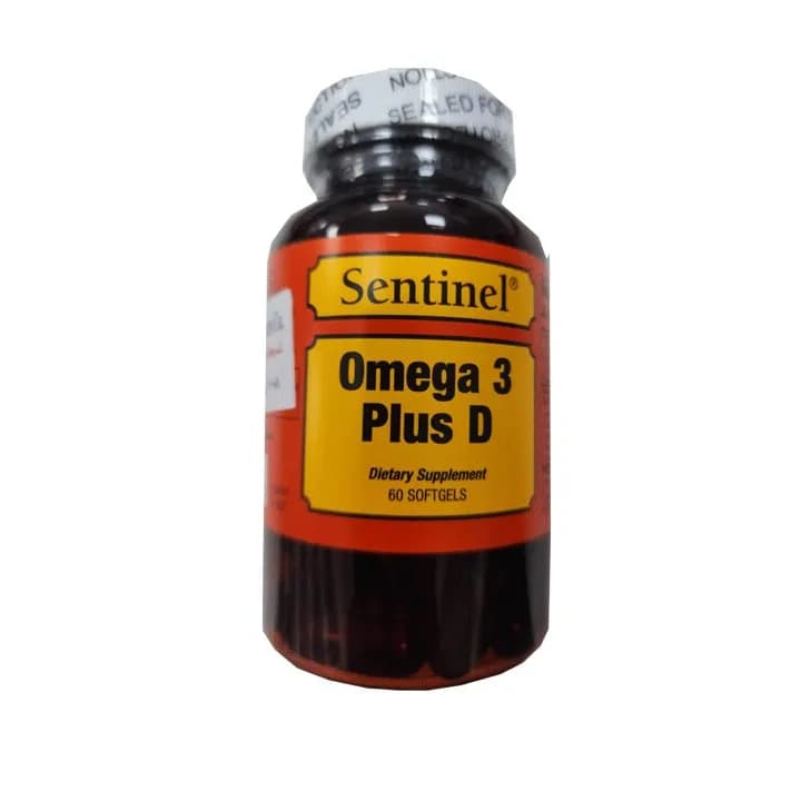 Sentinel omega 3 plus D 60 cap