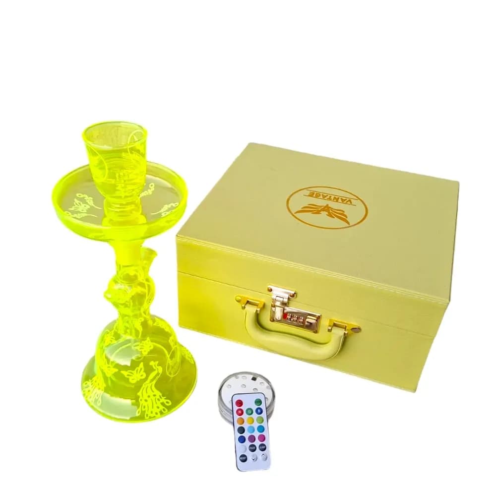 Mg Shisha Set With Led By-9 Green