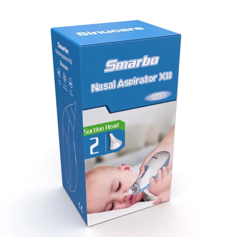 SMARBO NASAL ASPIRATOR*30 WITH 2 SUCTION HEAD-BLUE