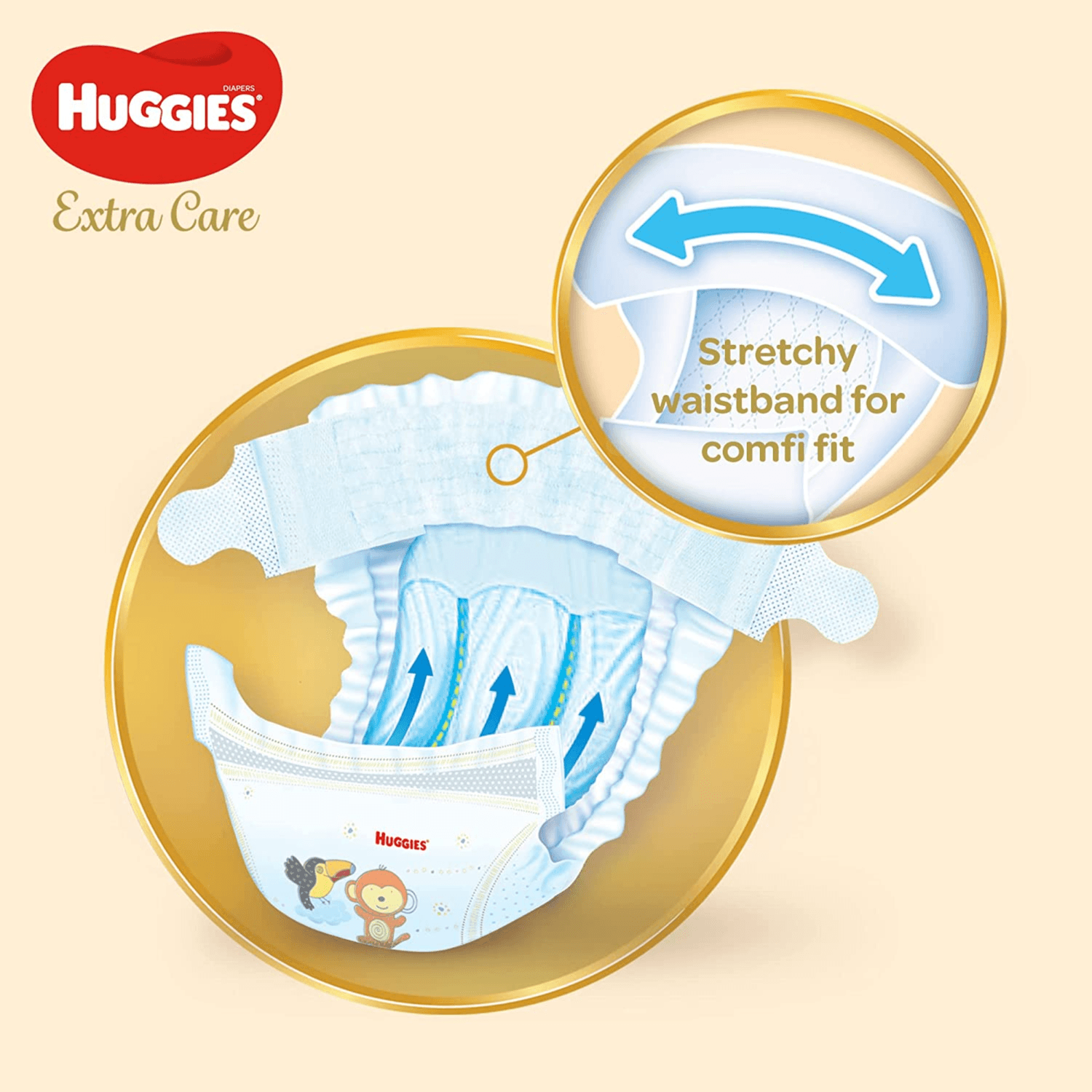 Huggies Diaper Extra Care Jumbo 3