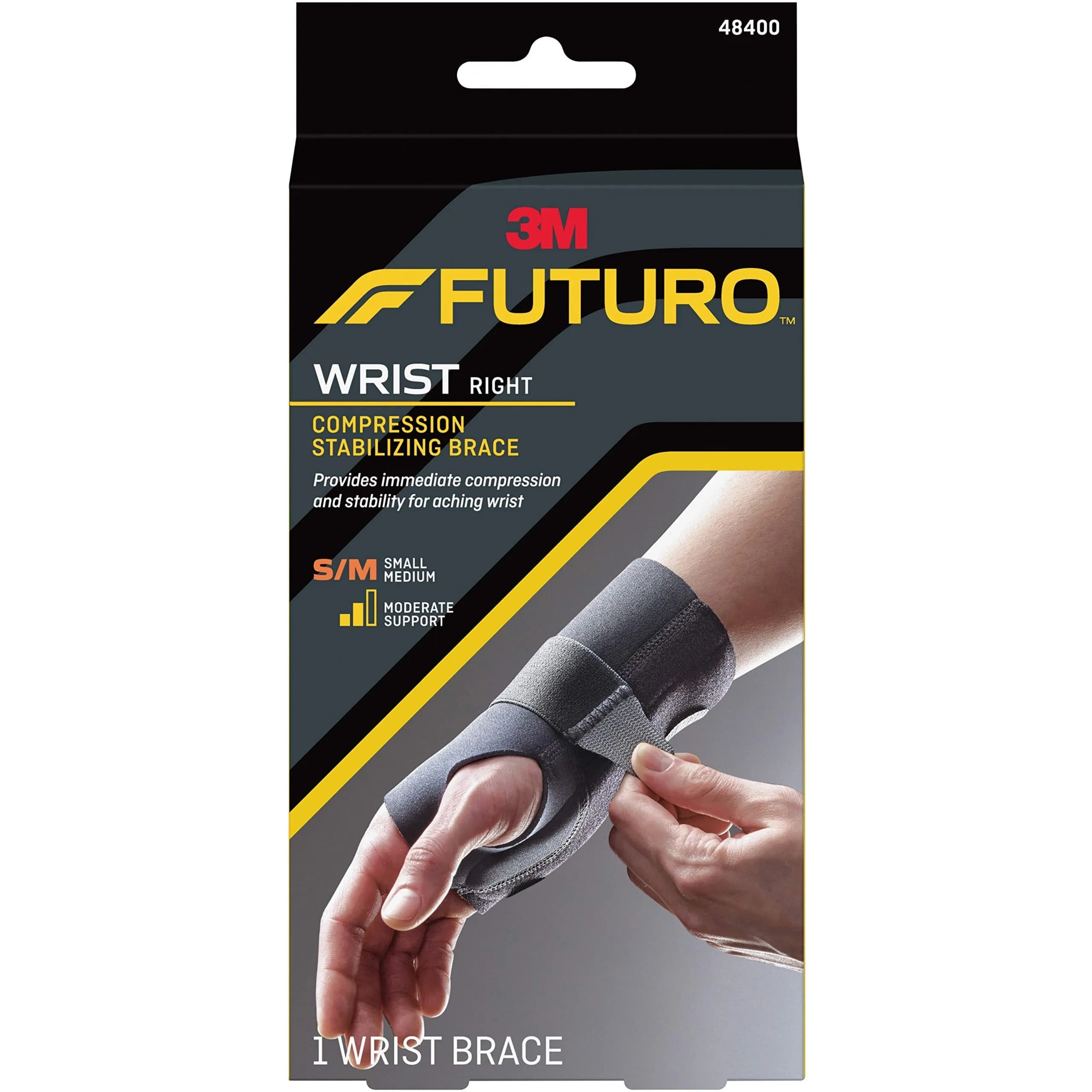 F/o Energizing Wrist Support Rh S-m(48400en)