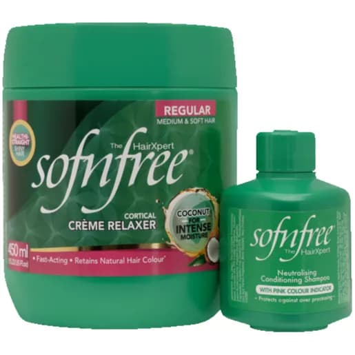 Soffn Free Regular Cream Relaxer 450ml