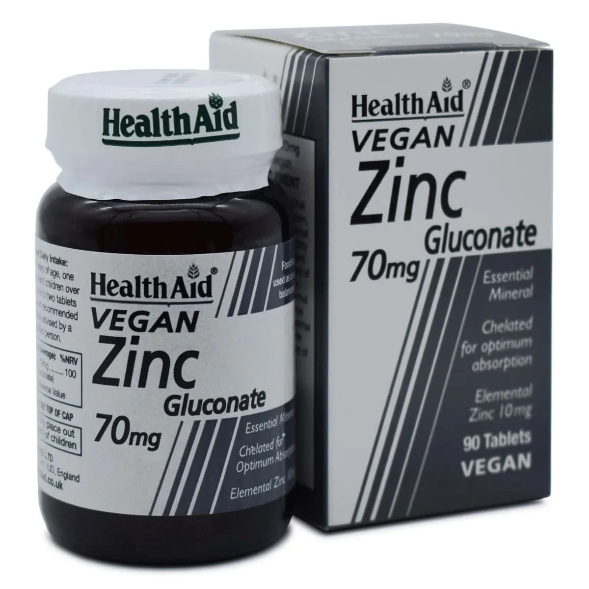 health aid zinc gluconate 70mg