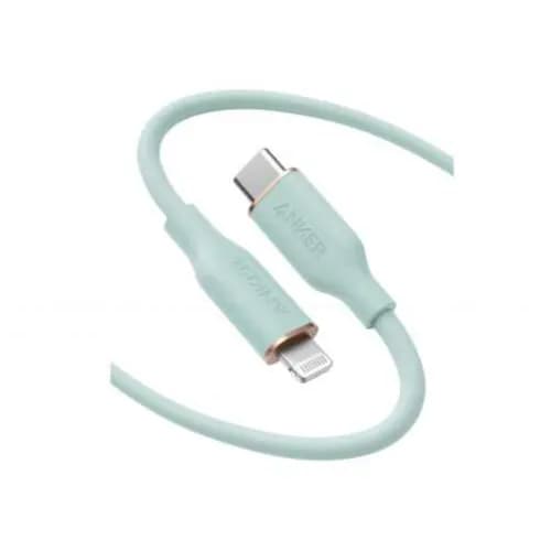 Anker Super strong surprisingly soft (USB-C to USB-Lightning Cable-Green)