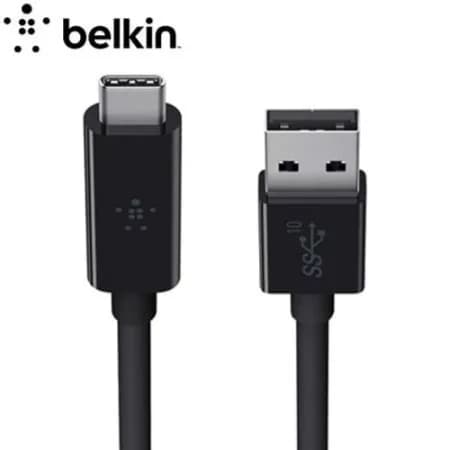 Belkin BoostCharge Soft-Touch Silicone USB Type C to A Cable (3M/10FT)