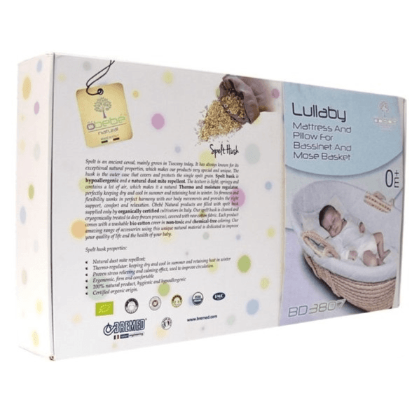 Obebe Bio Cotton Cover with Cushion Child Cheek to Cheek Pillow