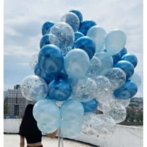 Blue Shades - 10 Pcs Helium Filled