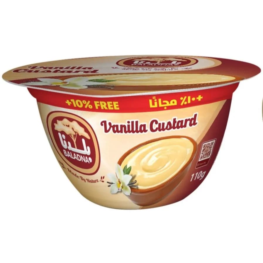 Baladna Vanilla Custard, 110g