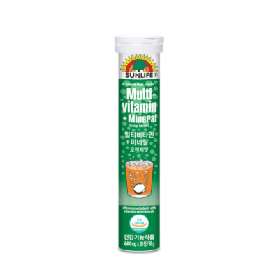 SUN LIFE MULTIVITAMIN AND MINERALS EFFERVESCENT TABLETS