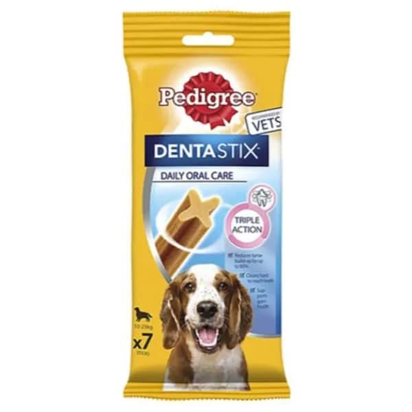 Pedigree dentastix medium koiran purutikut 180g