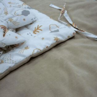 Elmalella Ola Newborn Cocoon Hat Stone