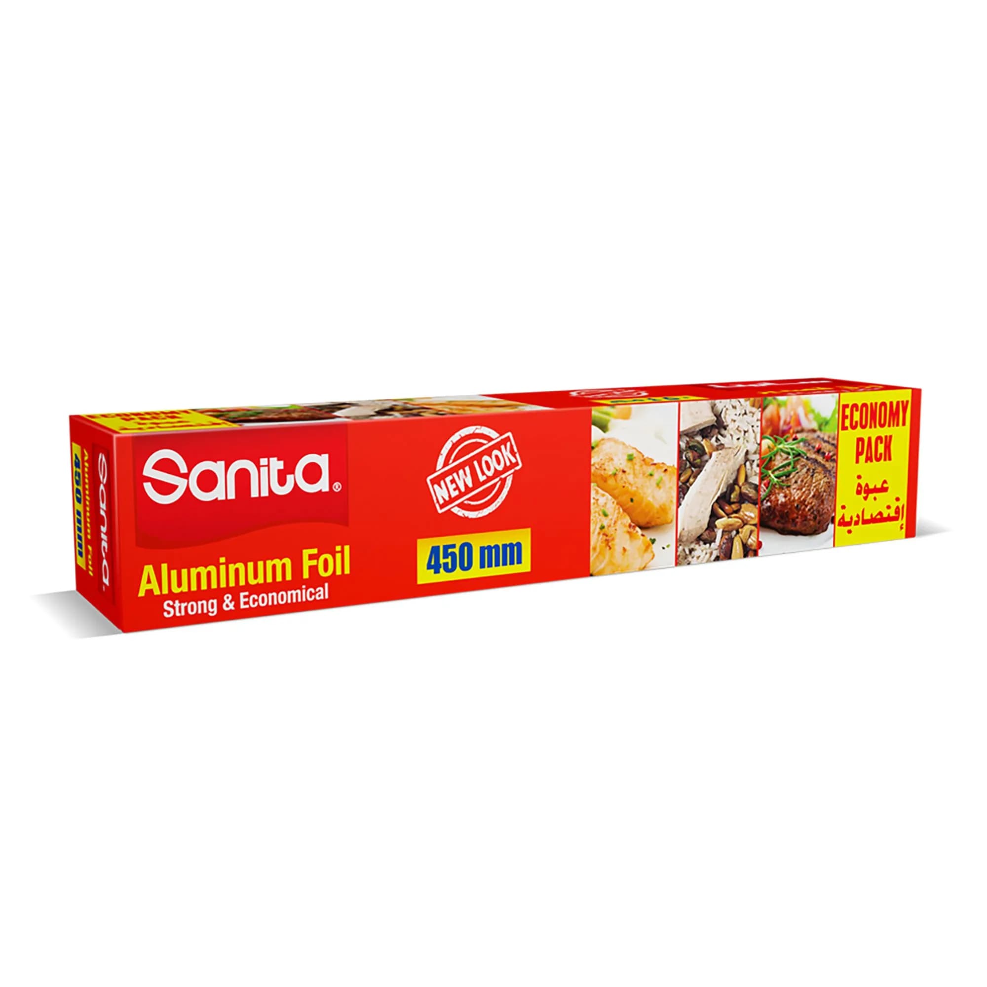 Sanita Premium Aluminum Foil, 45Cmx7.62M