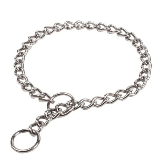 Training Chain Collar Silver Xl