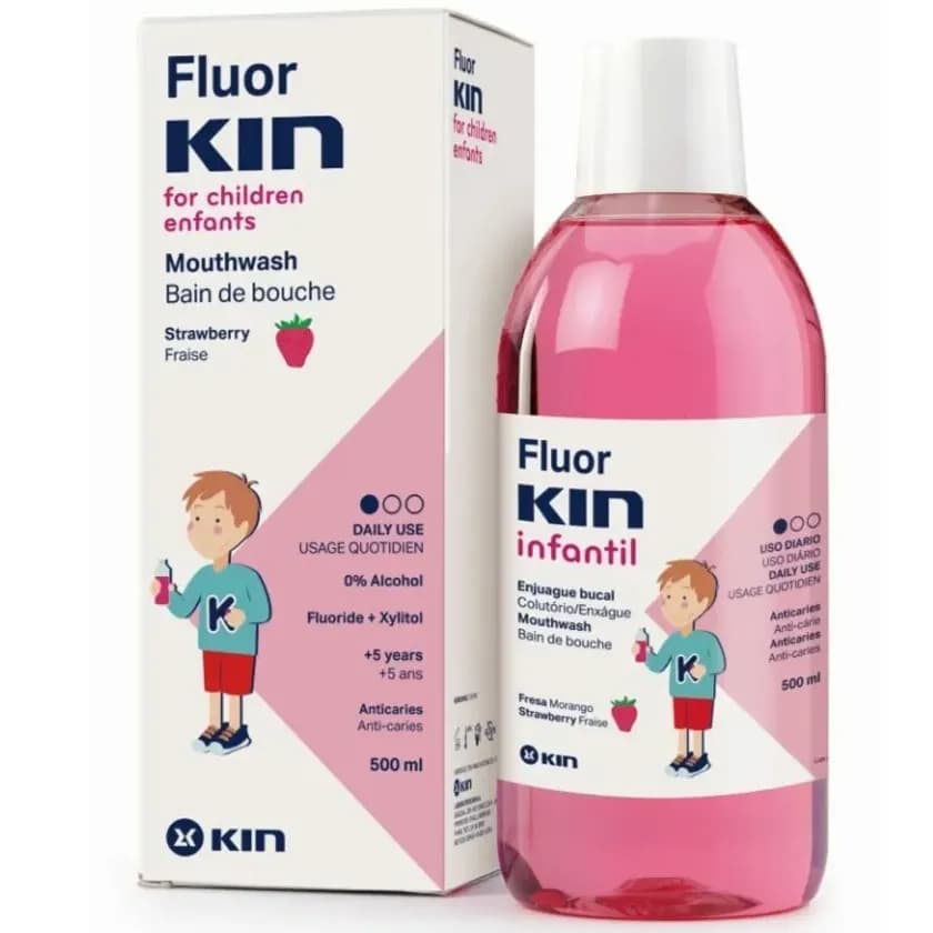 Fluor KIN Mouth Wash For Children 500ML