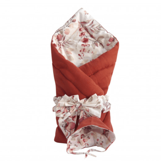 Elmalella Cassia Newborn Cocoon Hat Lightcoral