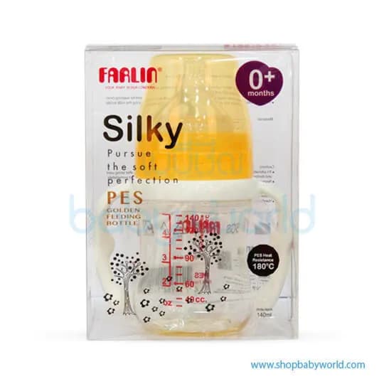 farlin silky pes golden feeding bottle 0+ months 270ml